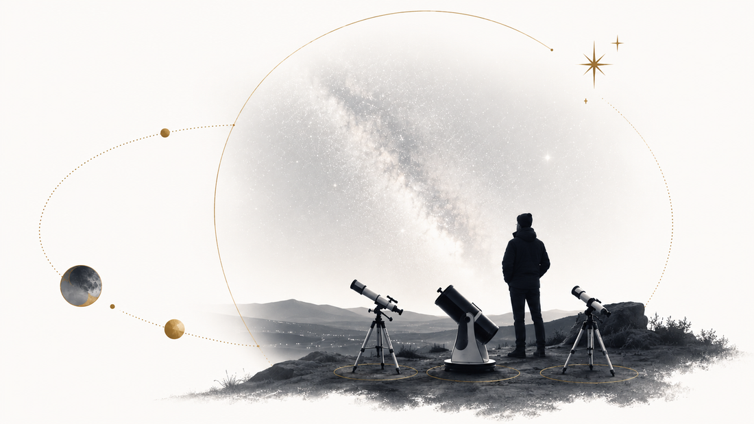 Quel télescope choisir pour débuter en astronomie ? | SEVUN